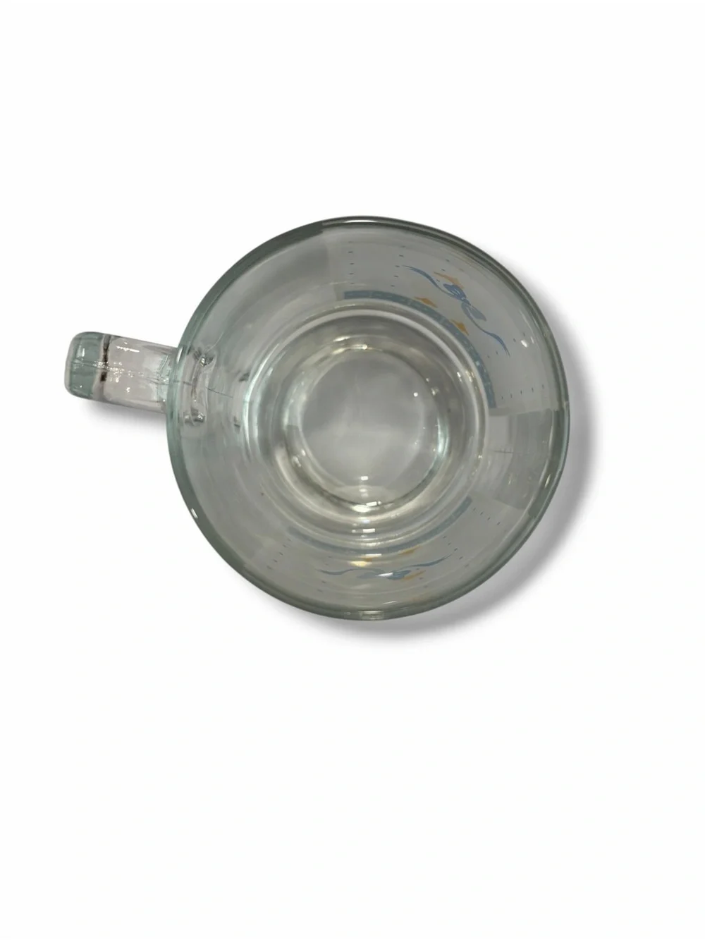 SOLD - Set of 4 Country Goose Themed Glass Mugs - Picture 7 of 8